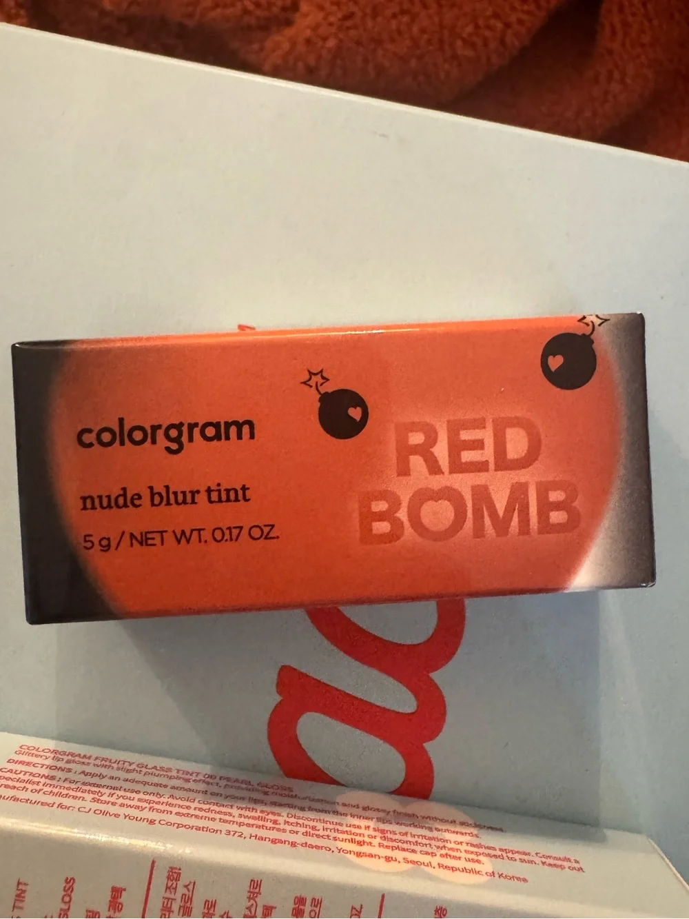 Colorgram Red Bomb Nude Blur Tint - Deep Chocolate